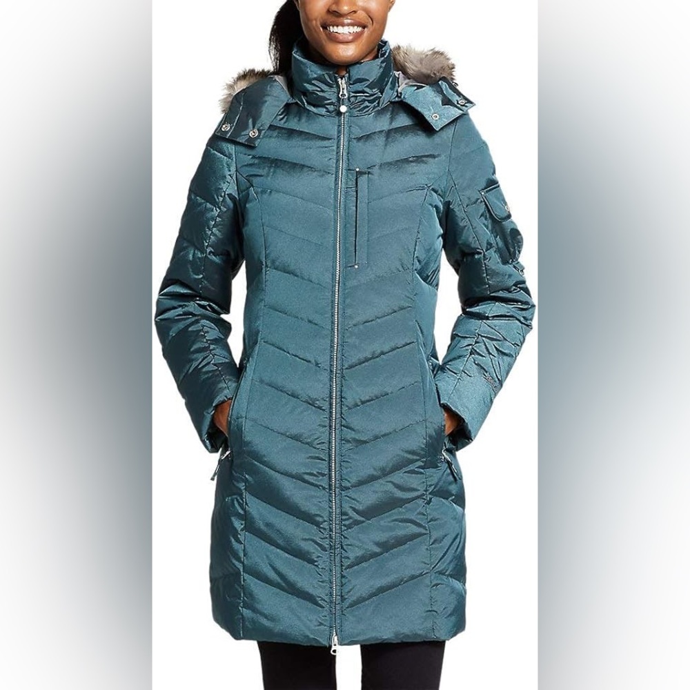 Eddie Bauer Sun valley parka in Nordic Blue
